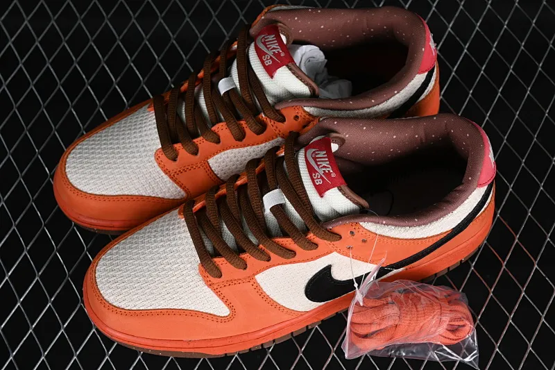 All Categories Nk SB Dunk Series Nk SB Dunk Low Low-top sneakers Pure original version NK SB Dunk Low "Un-Hemp" Orange hemp SB low-top casual sneakers 313170-101